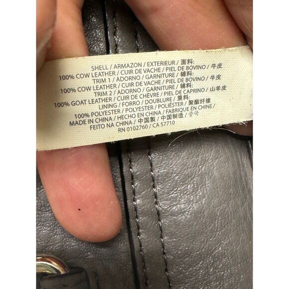 KATE SPADE New York Chatham Lane Harlan Satchel Bag Stone Grey - Picture 16 of 16